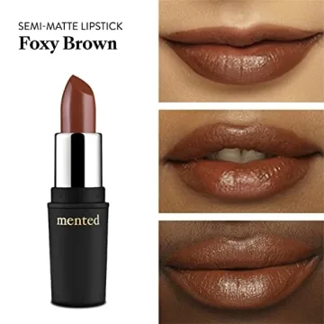 Foxy Brown Semi Matte Nude Lipstick - Vegan & Cruelty-Free | Mented