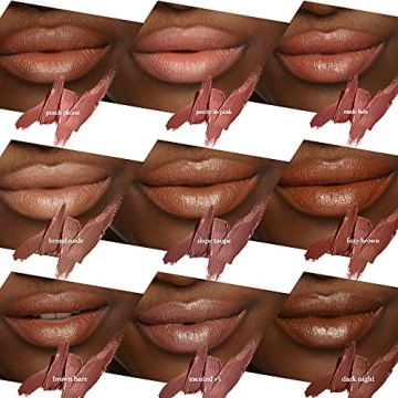 Foxy Brown Semi Matte Nude Lipstick - Vegan & Cruelty-Free | Mented