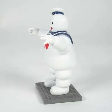Department 56 Ghostbusters Village Accessories Mr. Stay Puft Marshmallow Man Figurine, 6.77 Inch, Multicolor