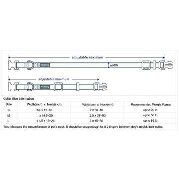 Blueberry Pet 5 Patterns Soft & Comfy Loving Daisy Prints Padded Adjustable Dog Collar, Small, Neck ...