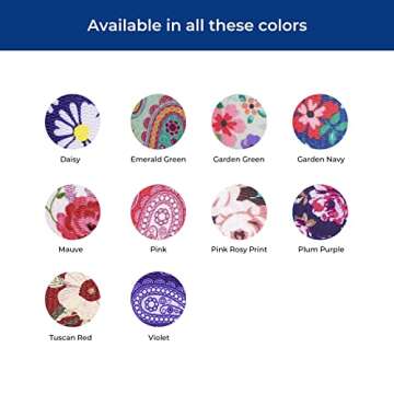 Blueberry Pet Comfy Daisy Prints Dog Collar for Small Dogs