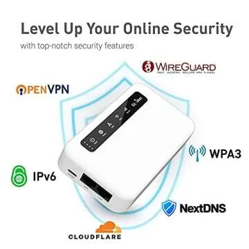 GL.iNet GL-XE300 (Puli) 4G LTE Industrial IoT Gateway, T-Mobile Only, Router/Access Point/Extender/WDS, OpenWrt, 5000mAh Battery, OpenVPN, Remote SSH, WPA3, IPv6 (EC25-AF), for North America only