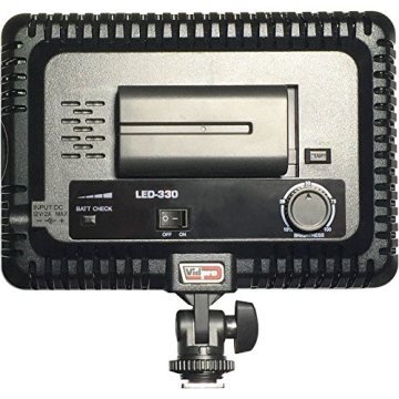 Brighten Your Shots with Vidpro LED-330 Video Light Kit