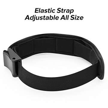 BSEEN LED Armband for Running (2-Pack) - Bright Safety Gear for Outdoor Adventures (Blue)