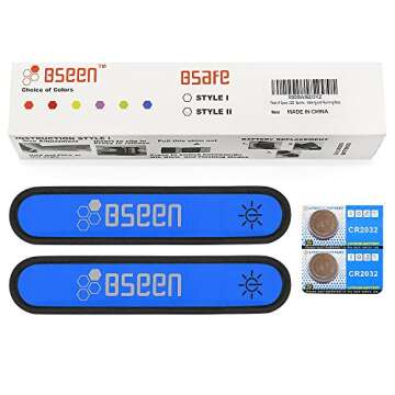 BSEEN LED Armband - High Visibility Running Safety Gear