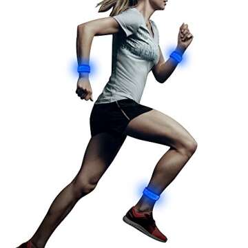 BSEEN LED Armband - High Visibility Running Safety Gear