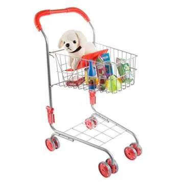 Shop Pretend Play Shopping Cart - Fun, Safe, and Versatile for Kids