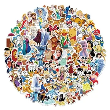 100PCS Cartoon Sticker Pack for Kids Teens Adults