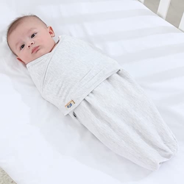 BlueSnail Baby Swaddle Wraps - Soft, Adjustable & Cozy