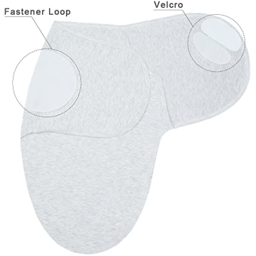 BlueSnail Baby Swaddle Wraps - Soft, Adjustable & Cozy