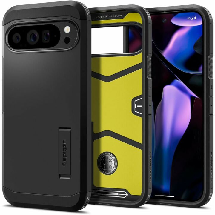 Spigen Tough Armor Case for Pixel 9 Pro XL - Black