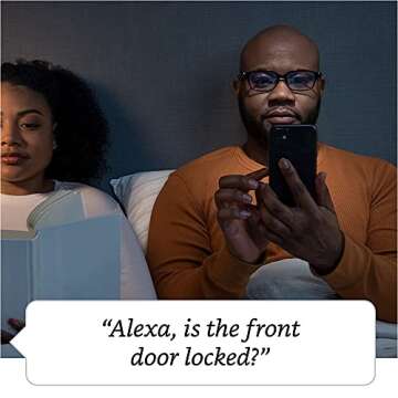 Echo Frames (2nd Gen) | Smart audio glasses with Alexa | Classic Black with new blue-light-filtering lenses