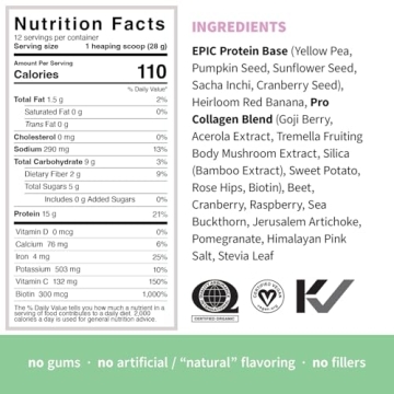 Sprout Living Epic Protein: Vegan Superfood Powder