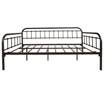 HOMERECOMM Heavy-Duty Metal Daybed Frame for Twin Beds