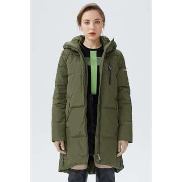 Stylish Down Hooded Jacket for Women - Orolay Winter Wear