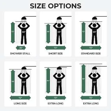 AmazerBath Shower Curtain Liner 2 Pack, 72 x 84 Inches PEVA Plastic Shower Liner with 3 Weighted Stones and 12 Rustproof Metal Grommet, Lightweight Waterproof Shower Curtain - Clear