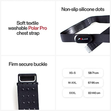 POLAR Pro Chest Strap Heart Rate Monitor for Fitness