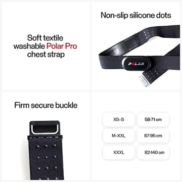 POLAR Pro Chest Strap Heart Rate Monitor for Fitness