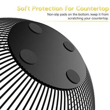 DMAR Wire Fruit Basket for Fresh Fruits and Veggies