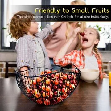 DMAR Wire Fruit Basket for Fresh Fruits and Veggies