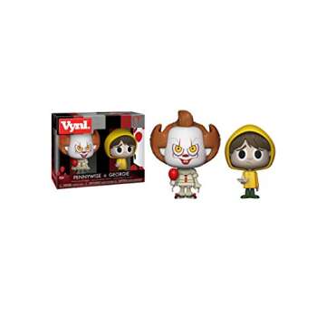 Funko Stephen King It Movie Pennywise The Clown and Georgie 2 Collectible Vinyl Figures, Standard, M...