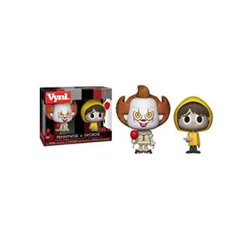 Funko Stephen King It Movie Pennywise The Clown and Georgie 2 Collectible Vinyl Figures, Standard, M...