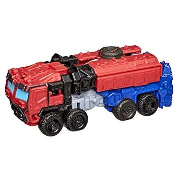 Transformers Toys Rise of The Beasts Movie Beast Alliance Battle Changers Optimus Prime Action Figure, Ages 6 and Up, 4.5 inch