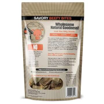 Lick You Silly Freeze-Dried Beef Liver Dog Treats: Grain-Free, High-Protein Snacks for All Breeds