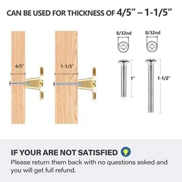 Attega Gold Knobs for Dresser - Vintage Brass Pulls