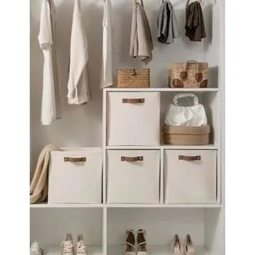 StorageWorks 13x13 Collapsible Storage Cubes, 4-Pack