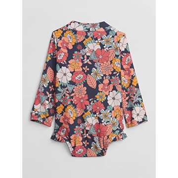GAP Baby-Girls Rashguard SP April Floral 3-6M