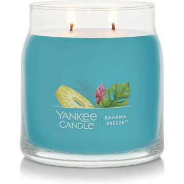 Bahama Breeze Scented Candle - Tropical 13oz Jar