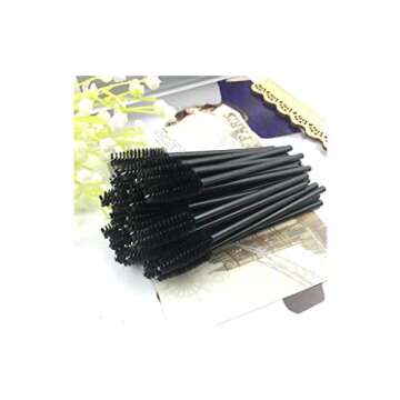 SINEN 50 PCS Eyelash Brush Makeup Kit for Professionals