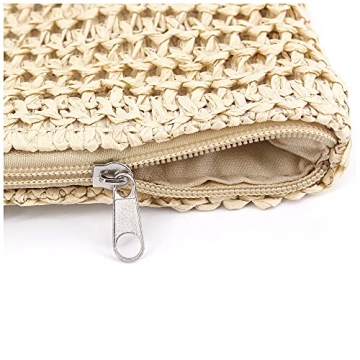 Naimo Women Straw Shoulder Bag for Chic Summer Style