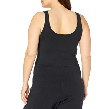 Supersoft Angelica Cropped Tank by The Drop - Cozy Jersey Fit