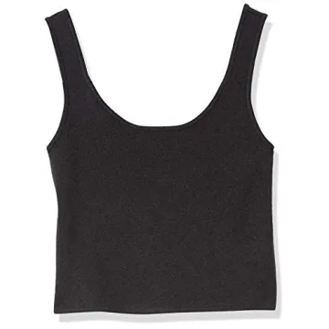 Supersoft Angelica Cropped Tank by The Drop - Cozy Jersey Fit