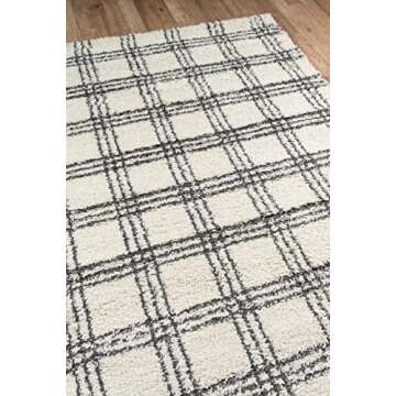 Momeni Maya Collection Area Rug | 2' x 3', Ultra Thick Shag