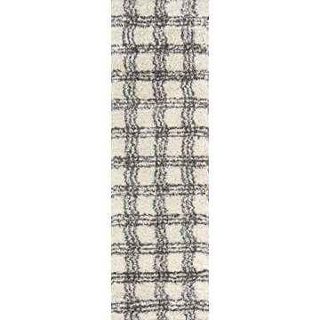 Momeni Maya Collection Area Rug | 2' x 3', Ultra Thick Shag