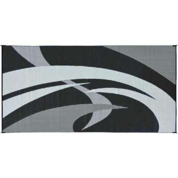 Reversible 9x18 Outdoor Camping Mat for Picnics