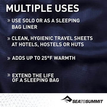 Sea to Summit Reactor Extreme Sleeping Bag Liner - Warmth & Comfort