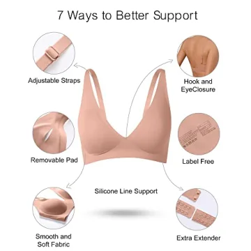 SHARICA Pro Seamless Bra: Soft, Stylish, Wirefree Comfort