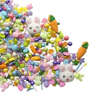 SE Si&Moos Easter Sprinkles Mix with Cake Tweezers