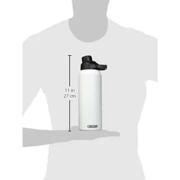 CamelBak Chute Mag 32oz Insulated Water Bottle in White