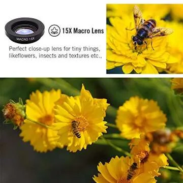 SHUTTERMOON 5-in-1 Phone Camera Lens Kit for Creative Shots