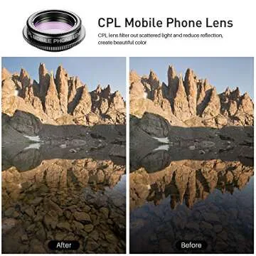 SHUTTERMOON 5-in-1 Phone Camera Lens Kit for Creative Shots