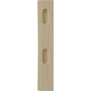 Ekena Millwork BKTW01X10X10OLRW Large Olympic Wood Wood Brackets, 1 3/4"W x 10"D x 10"H , Rubberwood