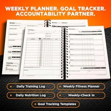 SaltWrap Daily Fitness Planner for Ultimate Goal Tracking
