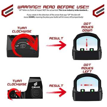 Cyelee CAT Micro Red Dot Sight for Seamless Target Acquisition