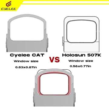 Cyelee CAT Micro Red Dot Sight for Seamless Target Acquisition