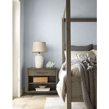 KILZ TRIBUTE Paint & Primer, Interior, Eggshell, Northern Sky, 1 Gallon